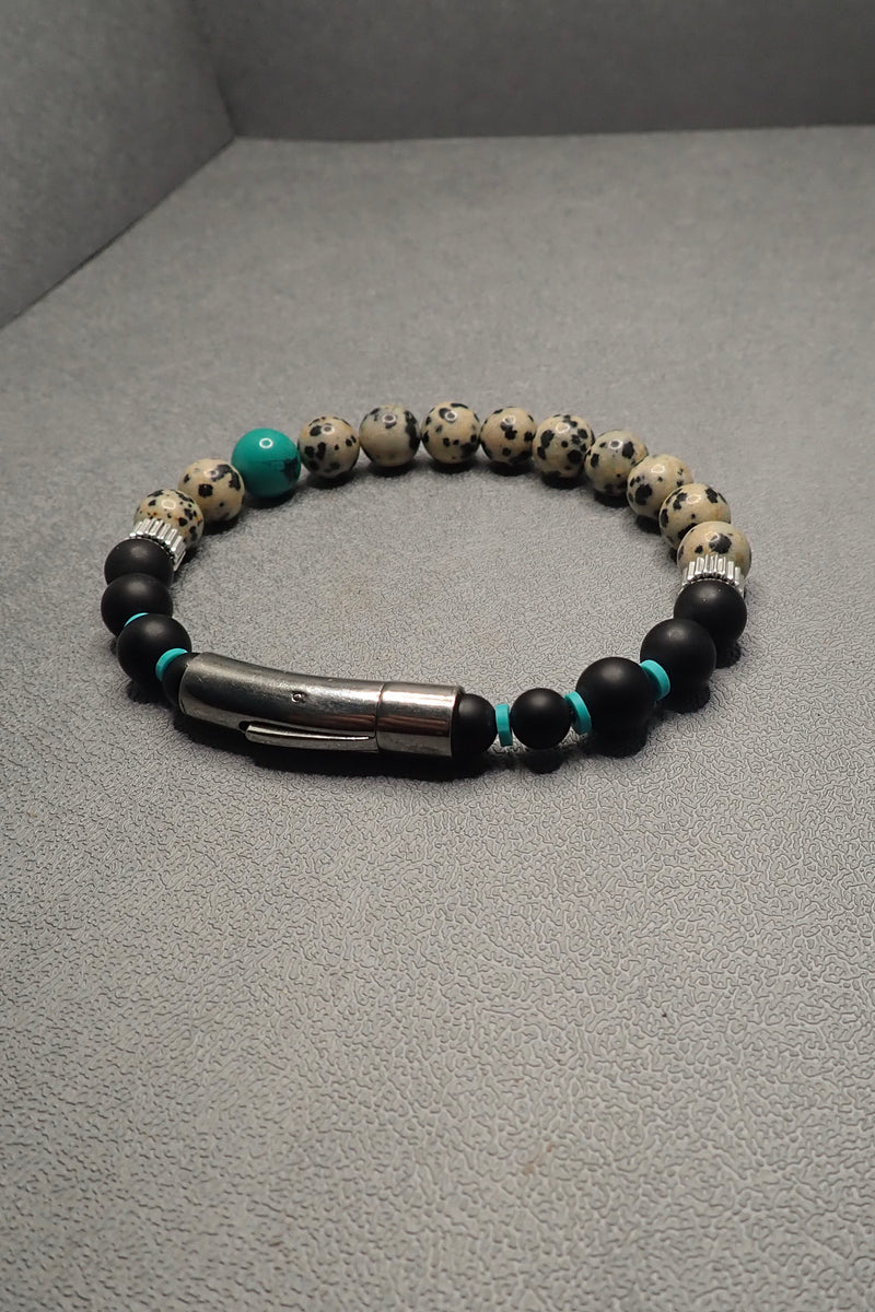 DALMATIAN JASPER BRACELET