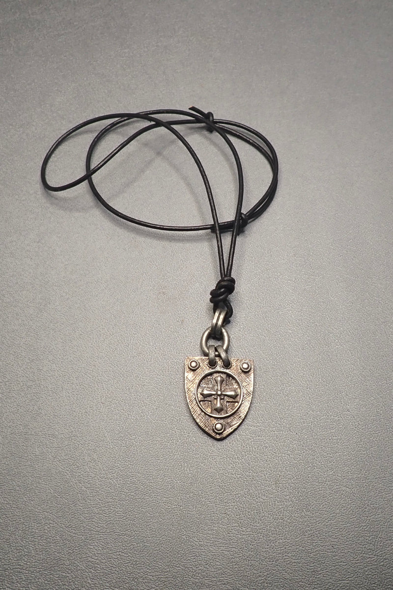 TEMPLAR CROSS NECKLACE - one made