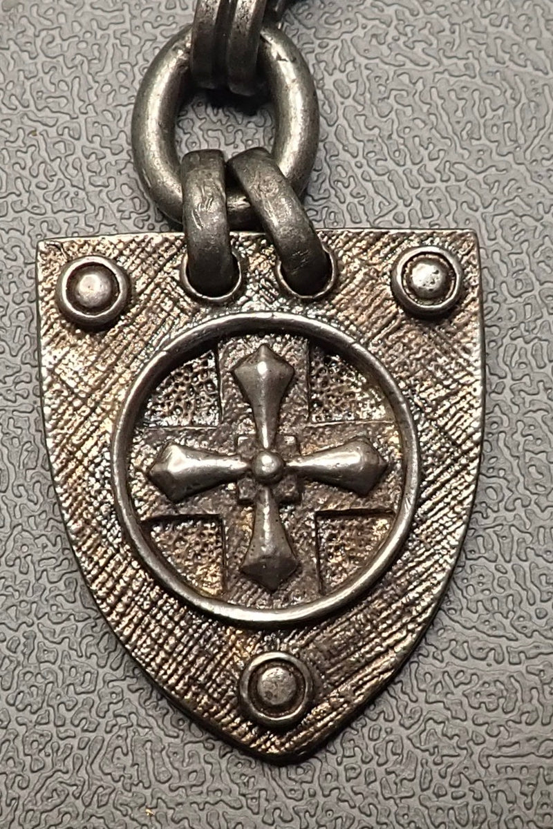 TEMPLAR CROSS NECKLACE - one made