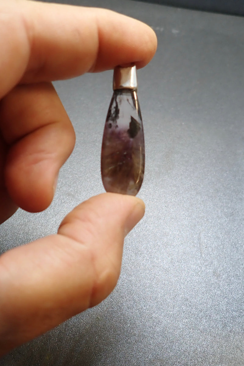SUPER SEVEN QUARTZ PENDANT - two made