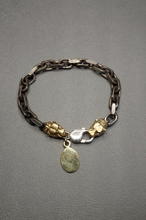 SILVER NAVY BRACELET
