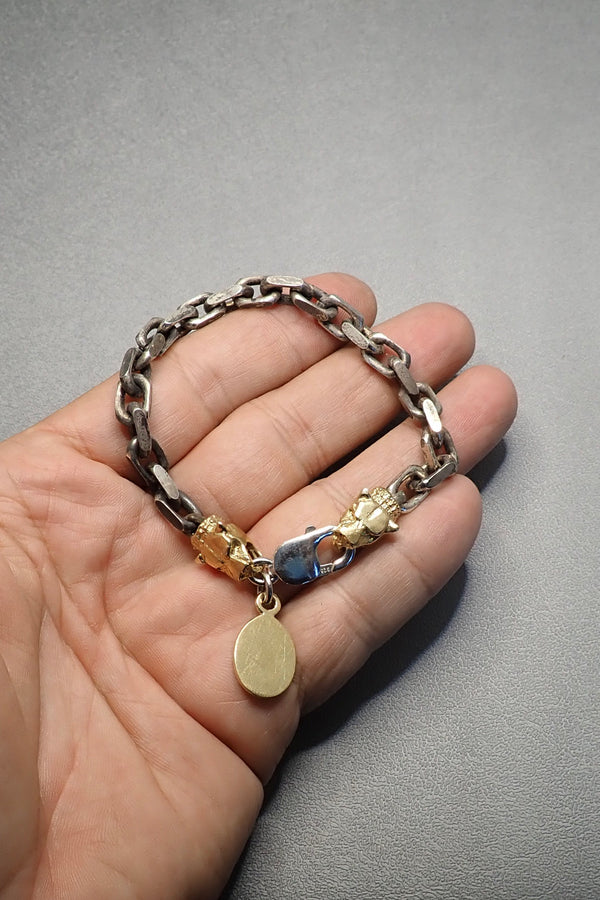 SILVER NAVY BRACELET - two made