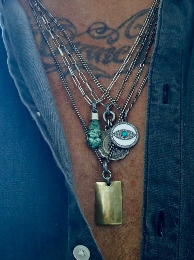 SCARAB NECKLACE - two made