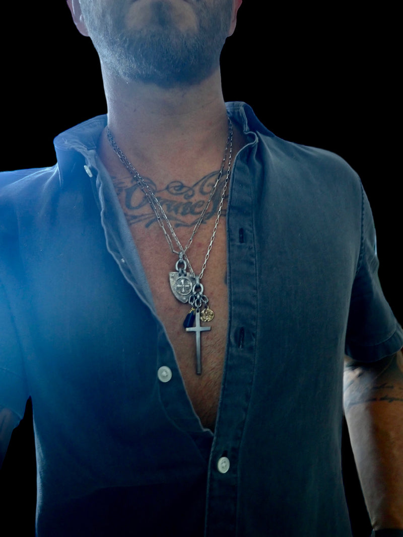 DIAMONDS TAGS NECKLACE